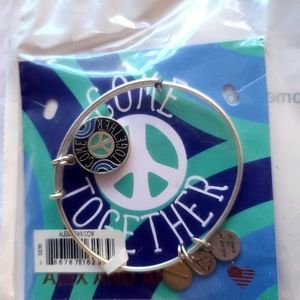 Come Together Alex and Ani Silver Rafaelian Bagle Bracelet. New w/tags & Box